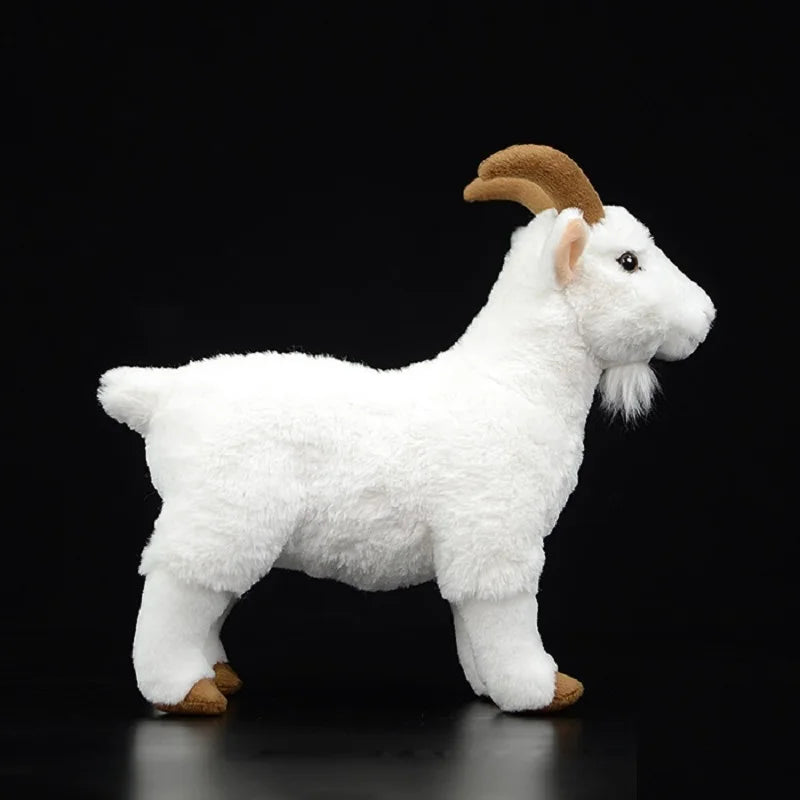 White Goat Farm Animal Plushie Toy