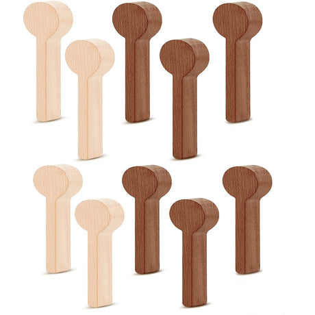 Wood Carving Spoon Blanks Carve Your Own Spoon Beech and Walnut DIY Wood Crafts Wood 5/10 PCS