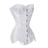 Extra Long Jacquard Corset