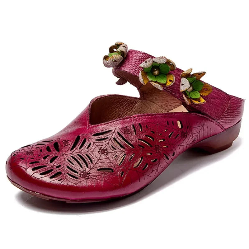 Trollkvinna Maret's Genuine Leather Moccasins Sandals
