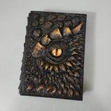 Dragon's Eye Embossed Resin Notebook A5 Journal