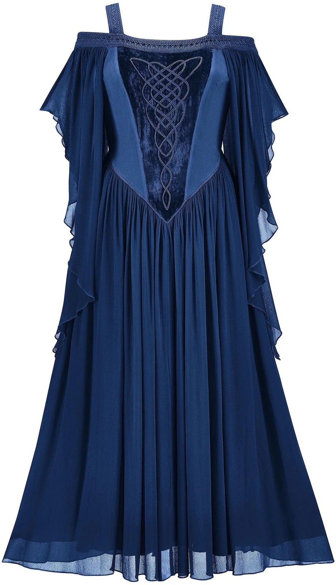 Medieval Fae Elf Dress Cosplay Costumes