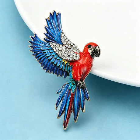 Parrot Brooch