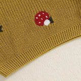 Childrens' Embroidered Mushroom Sweater