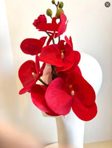 Handcrafted Large Realistic Orchid Statement Headpiece Floral Headband for Weddings Races Photoshoots