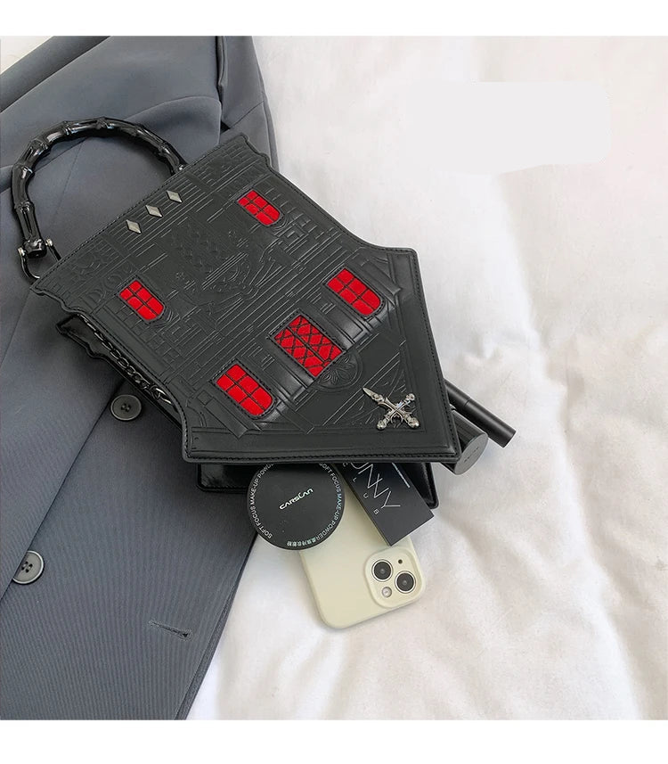 Haunted House Crossbody Bag
