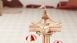 Parachute Tower DIY 3D Wooden Model Kit