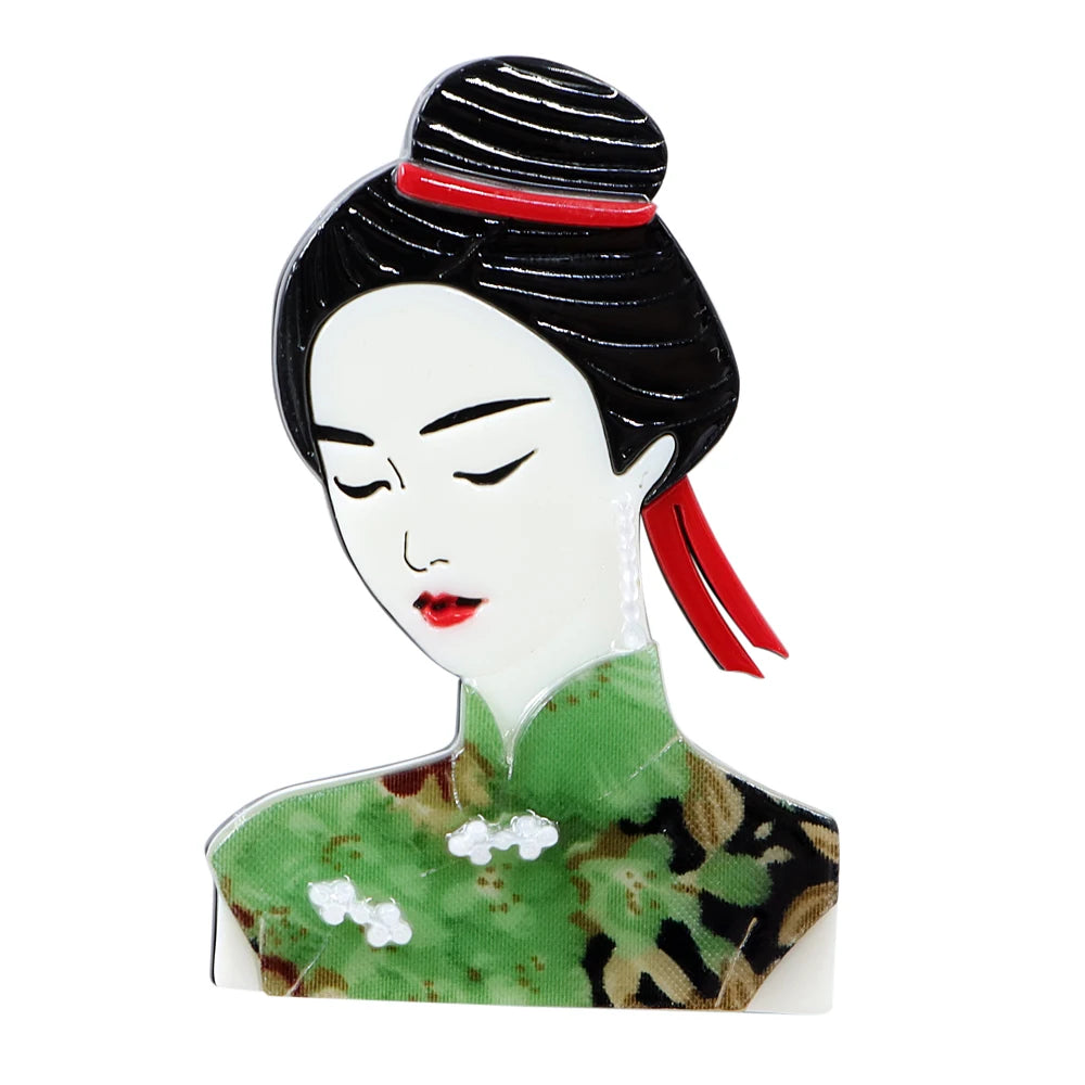 Liena Acrylic Brooch 3 Colours