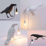 Nevermore Raven Wall Light Fixtures and Lamps