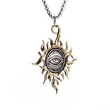 All Seeing Eye Sun God Necklace Amulet Jewellery