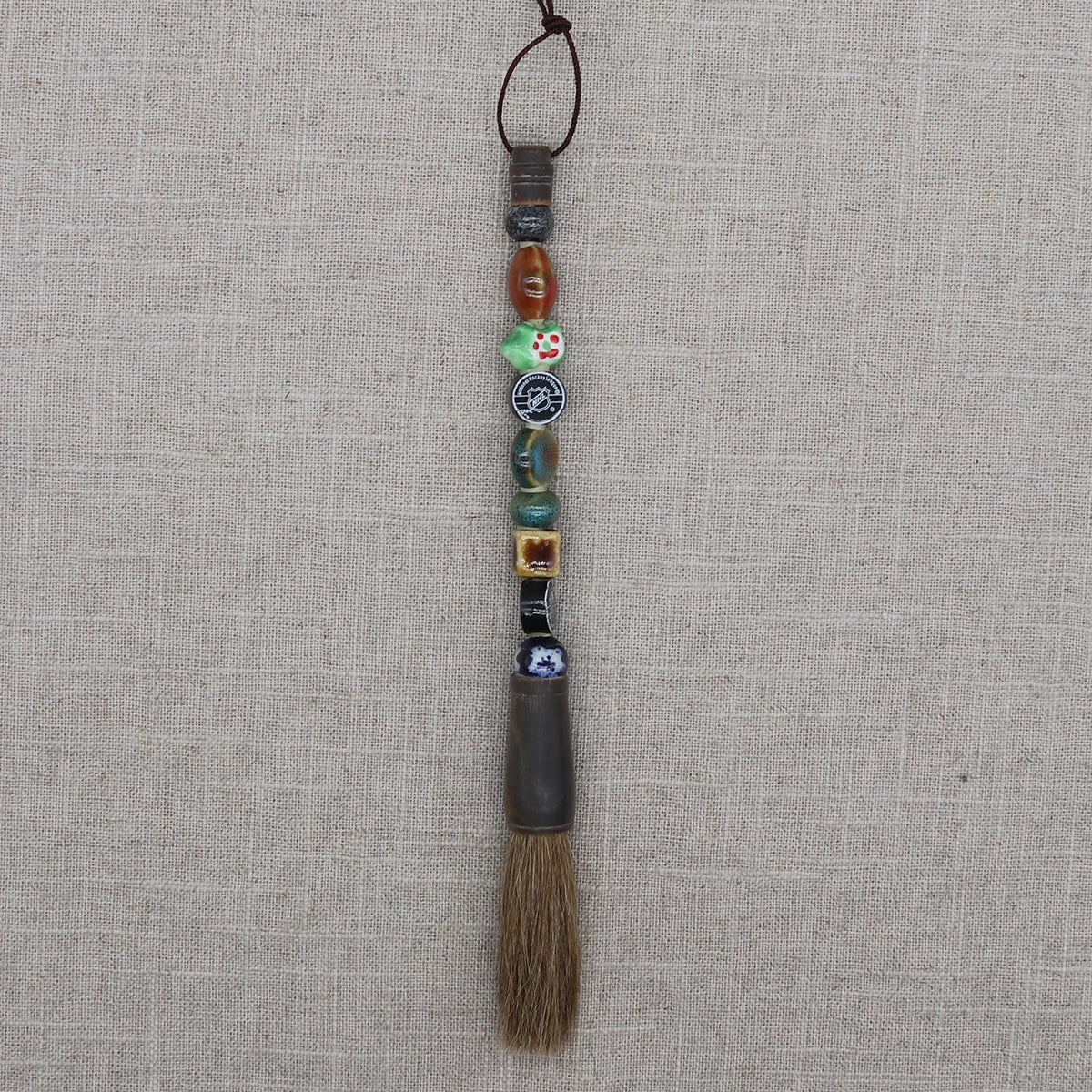Bead Handle Calligraphy Artist Brush