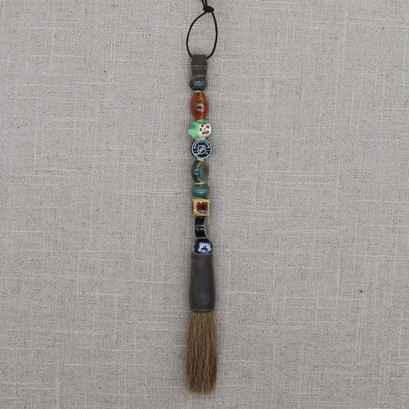 Bead Handle Calligraphy Artist Brush