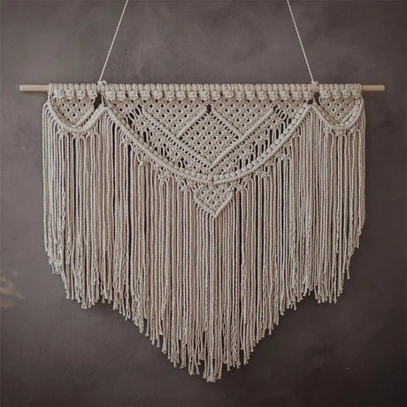 Big Macrame Wall Hanging Tapestry Bohemian Handwoven Tapestry For Home Decor
