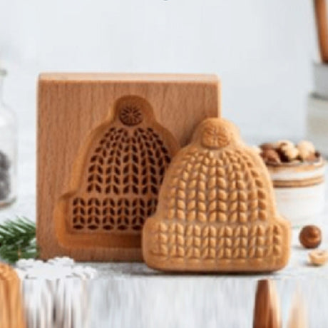 Wooden Shortbread Mould Cookie or Clay Embossing Moulds