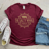 Widow's Bay T-Shirt Horror TV Series Tee The Salty Whale of Widow's Bay Shirt You Had Your Qualms Seafood Restaurant Bar Pub Tee Tops