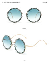 Diamond Moon Fun Glasses Sunglasses