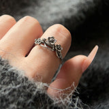 925 Sterling Silver Rings Adjustable for Stacking
