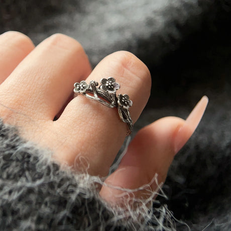 925 Sterling Silver Rings Adjustable for Stacking