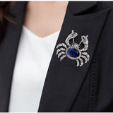 Shiny Little Crab Brooch