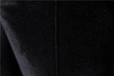 Plush Velvet Suit Two-piece Mens Party Suits Double Breasted Tuxedo Blazers & Pants