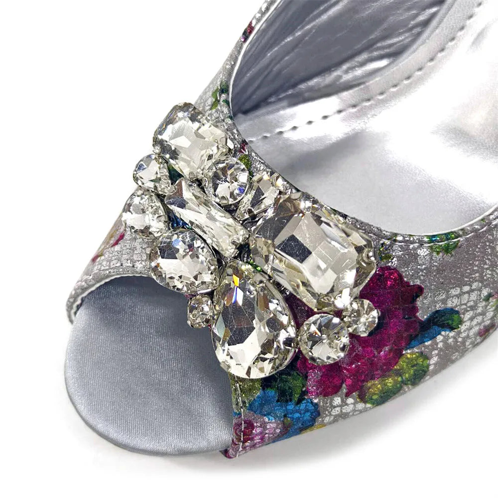 Spring Garden Party Shoes And Matching Bag Set