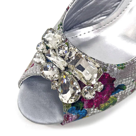 Spring Garden Party Shoes And Matching Bag Set