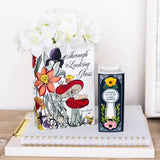 Ceramic Book Vase Bookshelf Decor for Book Lovers
