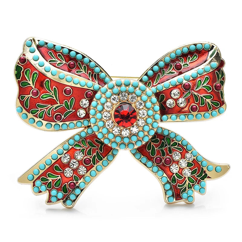 Big Enamel Bowknot Brooch