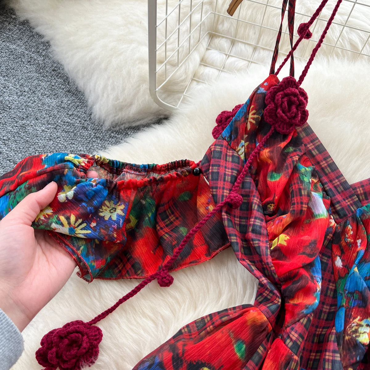 Fiesta Plaid Dress