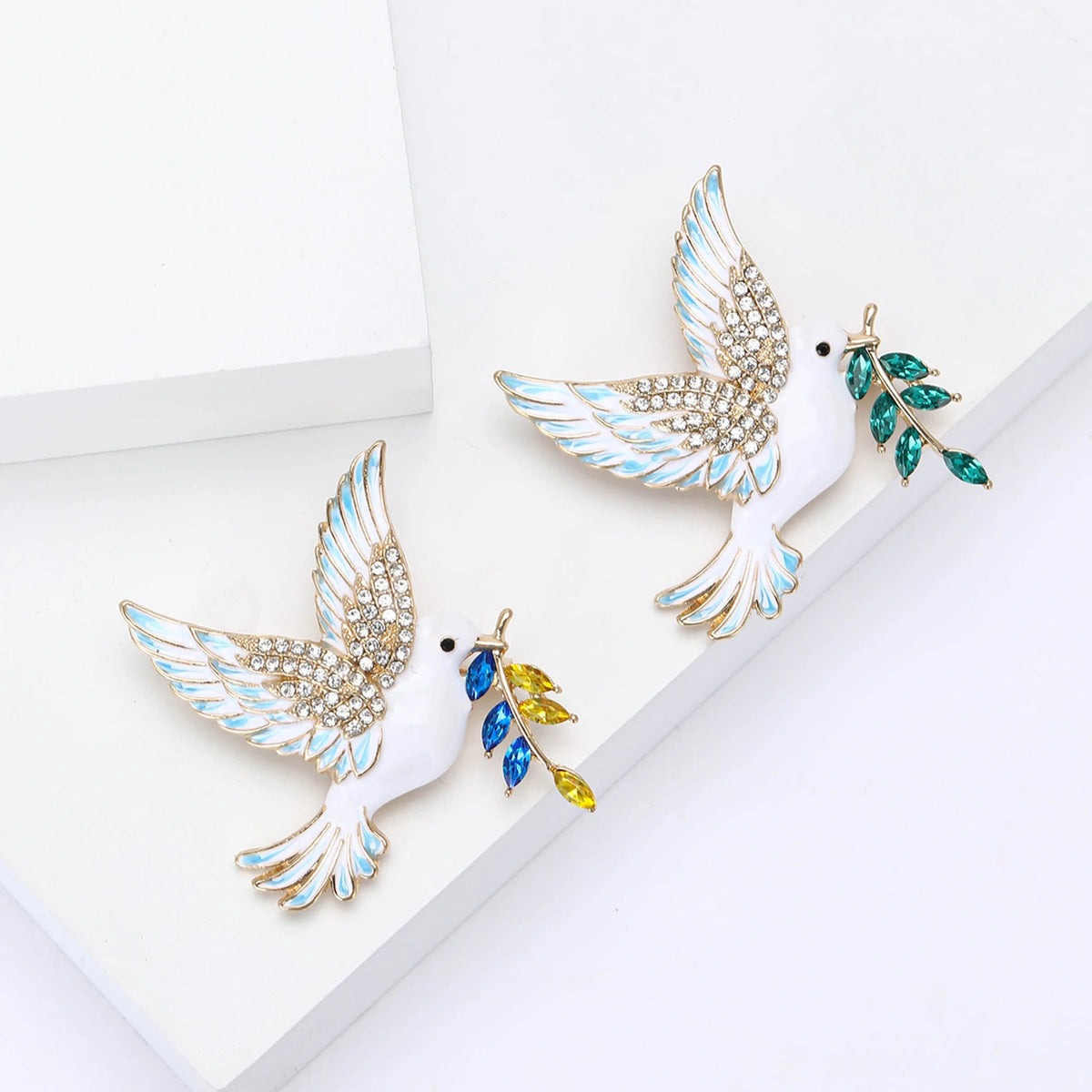 Peace Dove Brooches