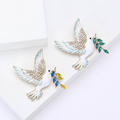Peace Dove Brooches