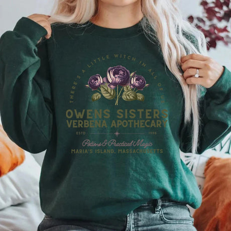Practical Magic Sweatshirt Owen Sisters Witch Pullover Sweater Jumper