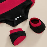 4 Piece Baby Ladybug Romper Set Wings Hat Socks Baby Clothes