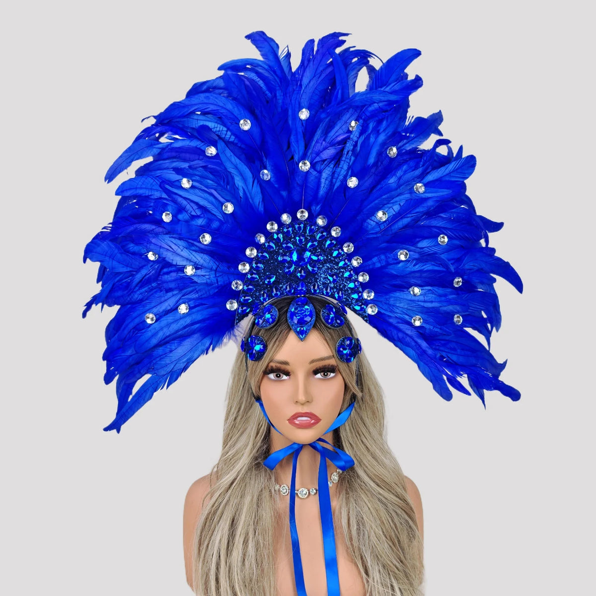 Carnival Feather Headdress Festival Costume Accessories
