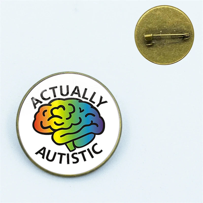 Neurodiversity Autistic Pins Badges