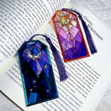 Two Sun and Moon Bookmarks for the Book Lovers