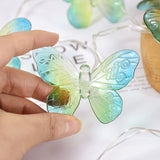 1.5M 10LED Butterfly Lights String Battery Outdoor Fairy Night Lamp Garland Party Decoration