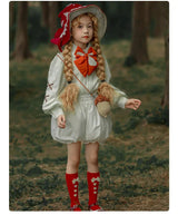 Handmade Little Red Mushroom Costume Set