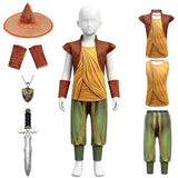 Kids Adventure Hero Raya Warrior Boys Girls Outfits Halloween Cosplay Last Dragon Book Week Children's Costume
