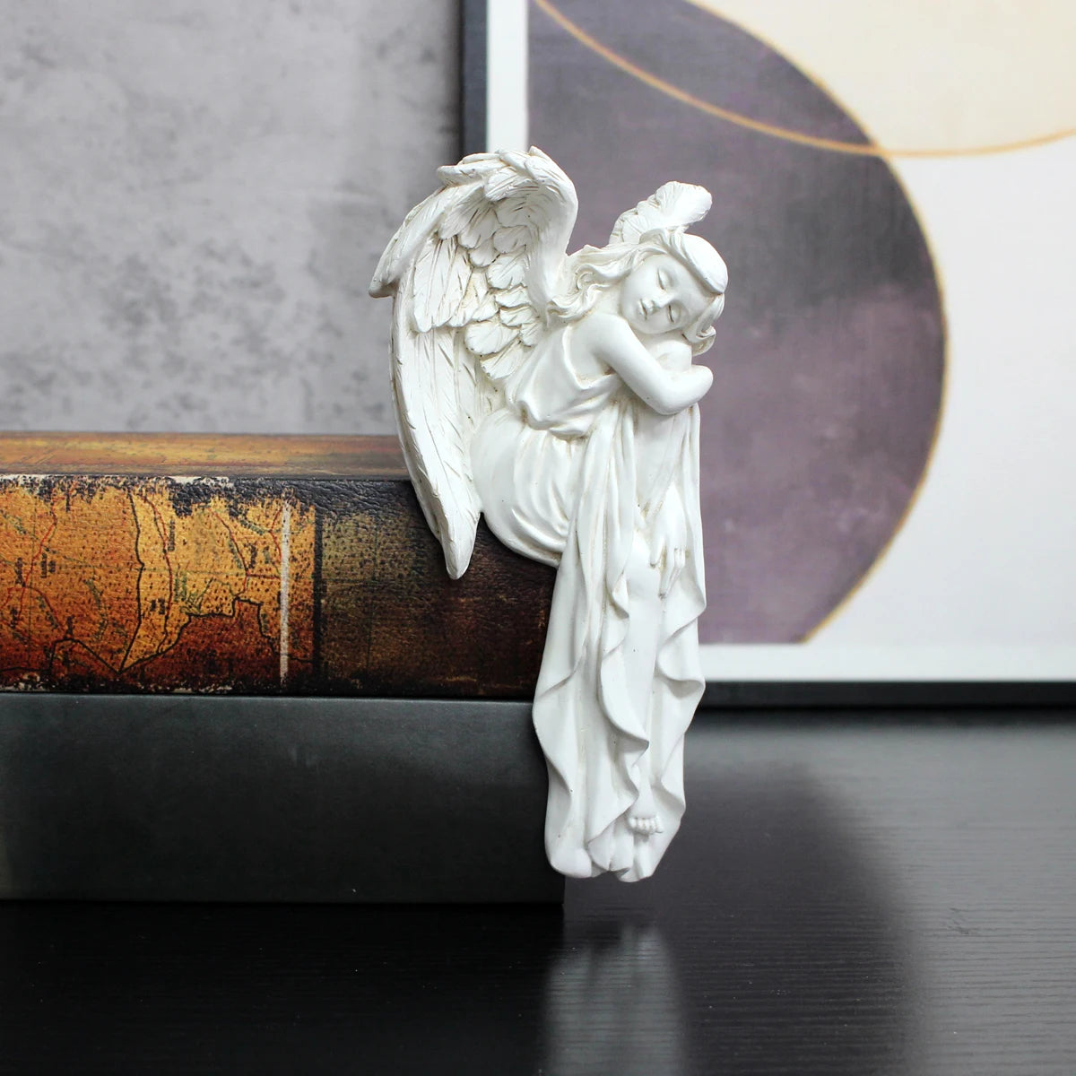 Angel Door Frame Ornament Resin Home Decor