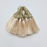 2-50pcs/lot 15cm Hanging Rope Silk Tassels Fringe Sewing Bang Tassel Trim Key Tassels for DIY Embellish Curtain Accessories