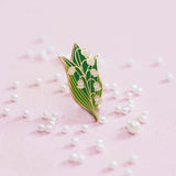 Wildflower Botanical Enamel Pins Badges