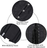 Extra Long Jacquard Corset
