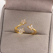 Sweet and Dainty Colourful Zircon Rings Gift Idea