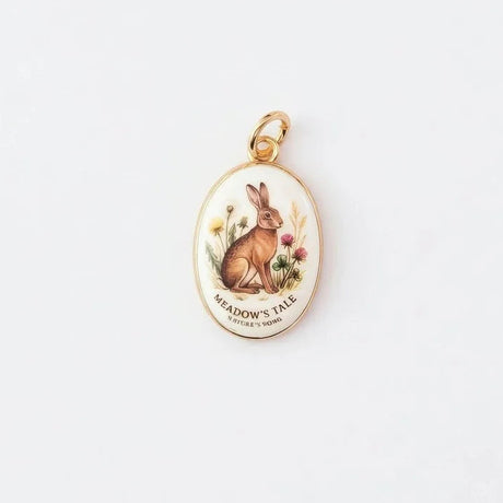 Woodlands Ceramic Pendant Charms DIY Jewellery Making