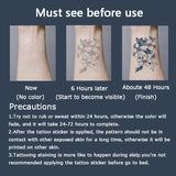 Compass Temporary Tattoos
