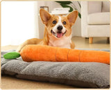 Carrot Plush Toy Pet Chew Toy