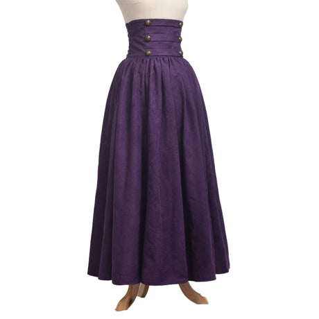 Renaissance Skirt Steampunk Victorian Empire High Waist