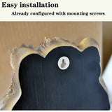 Resin Tiger Lion Wolf Bear Animal Head Wall Decor