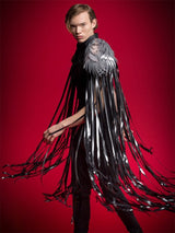 Lassiter's Sequins Long Tassel Wings Unisex Party Cape